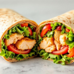 Chicken & Veggie Wrap (Lite) - Fresh Start 30: A Journey To Better Health
